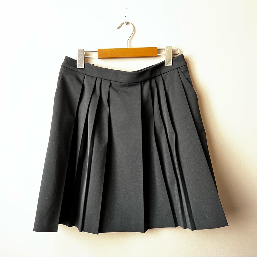 NEIL BARRETT A LINE PLEATED SKIRT SIZE 42
